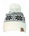 NYfashion101 Exclusive Snowflake Pattern Winter in Women's Skullies & Beanies