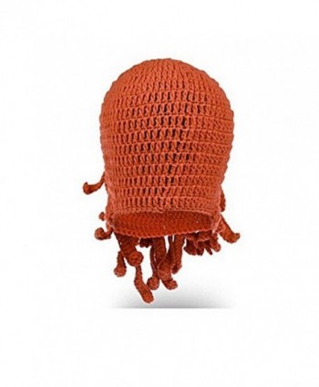 gloednApple Windproof Octopus Winter Knitted in Women's Skullies & Beanies