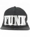 Snapback 3D Letters Rivet BLING COLLECTION - Plate Hip-Hop Hat Plaque Baseball Cap - Funk.black Silver - CN12N4136IH