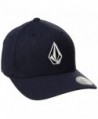 Volcom Men's Full Stone Heather Flexfit Stretch Twill Hat-Navy-Small/Medium - C111PXE6JY1