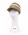 Sunfree Sports Stylish Three Layers Color Knit Wide Brim Visor Warm Hat for Women - CA187I0WOOW