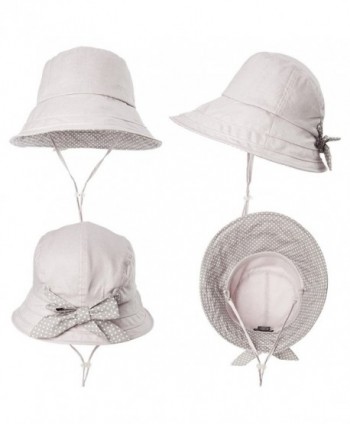 Ladies 100 Linen Summer Packable Foldable in Women's Bucket Hats