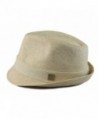 Hatter Classic Fedora Short Trilby in Men's Fedoras