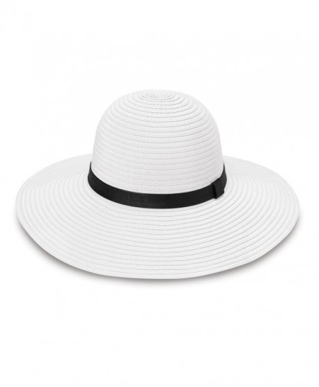 wallaroo - Harper - Wide Brim- UPF50+ Packable Sun Hat- White - White - CZ12O1U0AKU