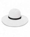 wallaroo - Harper - Wide Brim- UPF50+ Packable Sun Hat- White - White - CZ12O1U0AKU