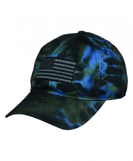 Kryptek Tactical Camo American Flag Understated Warrior Neptune Cap Hat 152 - CA17Z6MCGX4