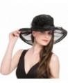 SAFERIN Women Kentucky Church Organza in Women's Sun Hats