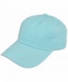 Cotton Classic Dad Hat Adjustable Plain Cap Polo Style Low Profile Unstructured 1400 - L Aqua - C512O5STH0R