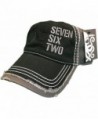 Seven Six Two Ak-47 Hat / cap Black / Grey Distressed 7.62 Rifle - CV12MA6M8LQ