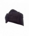 Cheerful Chill Knit Winter Hat with Bow - Black - CU11I0MI0Y5