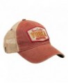 TEAM COCKTAIL Vodka Is Awesome Mesh Trucker Hat - Cardinal Hat (Red w/ Gold) - C711MW1TVLB