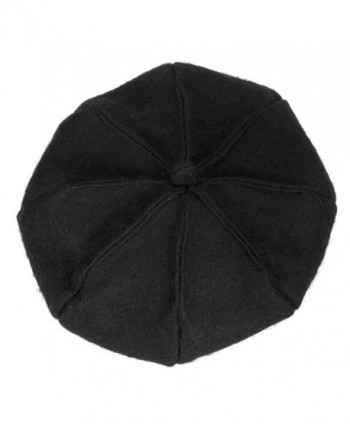 ManChDa Pumpkin Berets Black British in Women's Skullies & Beanies