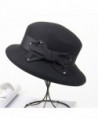 Maitose Womens Flowers Bowler Black in Women's Fedoras