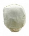 White Jersey Slouchy Beanie Rhinestone in Women's Skullies & Beanies