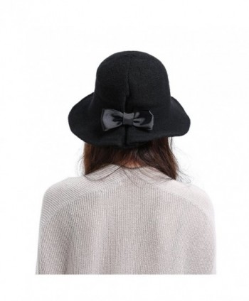 Vogue Womens Vintage Autumn Bowknot in Women's Bucket Hats
