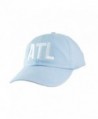 Mary's Monograms Embroidered ATL Airport Code Hat - Light Blue - CV1869M90IK