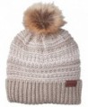 Pendleton Faux Fur Pom Beanie - Tan Mix - CY185KR4UHI