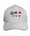 CSYSMZ DOMINICAN REPUBLIC USA Twin Flag Baseball Cap Unisex Fishing Caps Peaked Hats Black - Ash - CT184R20C62