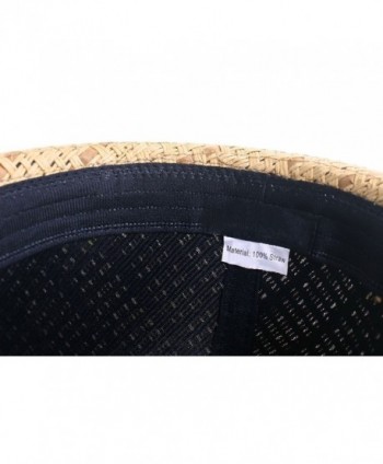 Straw Fedora Womens Summer Short in Women's Fedoras