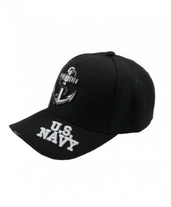 Cap City U S NAVY Black