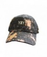 YZY Meme Acid Wash Unstructured Twill Cotton Low Profile Dad Hat Cap - C612JBKCX65