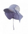 UV 50+ Talson Large Bill Hat with Detachable Flap - Purple - C511FITPSQL