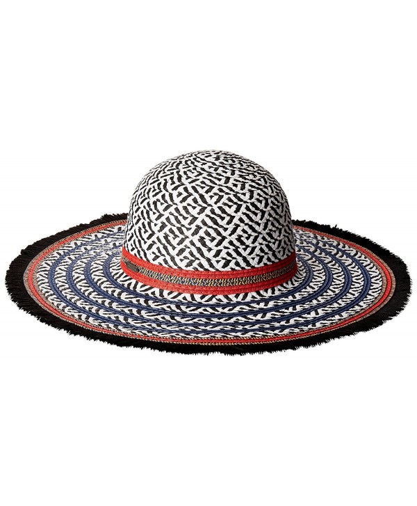 Steve Madden Women's Tribal Floppy Hat - Navy - CY12O8TSDEF