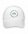 Ovarian Cancer Awareness Teal Ribbon Together Hat - CV12N1YP788