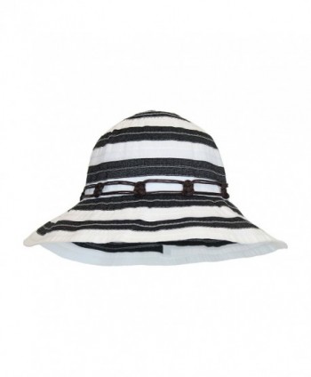 Black White Wide Brim Summer