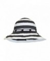 Black White Wide Brim Summer