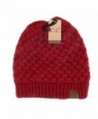 Hatsandscarf Exclusives Stretch HAT 47 Burgundy