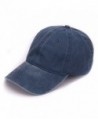 AKIZON Washed Vintage Adjustable Baseball - Navy - CK183CMCQIM