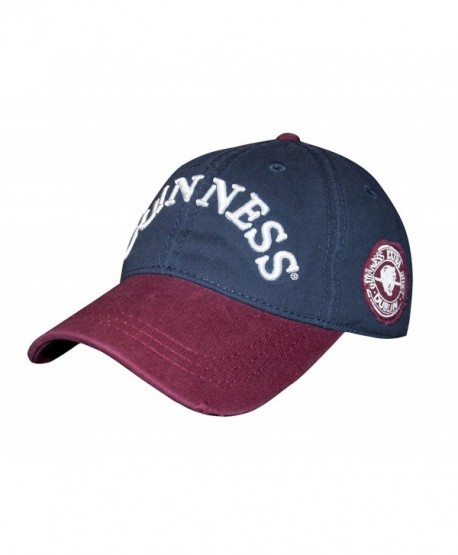 Guinness Navy Distressed Label Baseball Cap - CX12O30SCO6