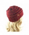 Womens Chunky Thick Stretchy Beanie