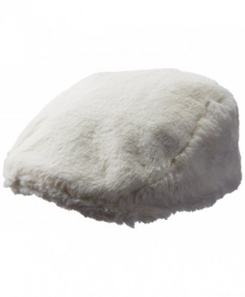Kangol Men's Faux Fur Cap - Cream - C0184TM3E9Z
