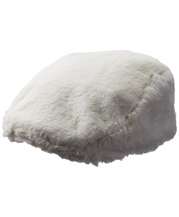 Kangol Men's Faux Fur Cap - Cream - C0184TM3E9Z