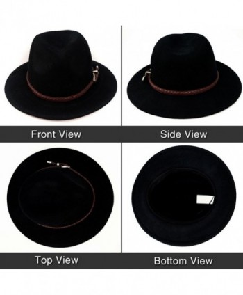 Panama Hat Adjustable Fedora Vintage Trilby
