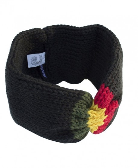 unisex knit Rasta Reggae winter headband-Black-One size - CO11NXE5LFB