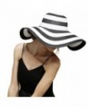 Beach Women Floppy Stripes Elegant in Women's Sun Hats