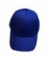 Baseball Cap Blank Solid Color Velcro Closure Adjustable Plain Hat (All Color) - Loyal Blue - CP12IR0LHXZ