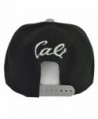 Cali Black Grey Brim Embroidered