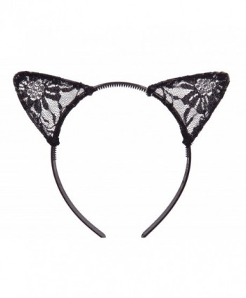 Bonnie Z. Leonardo Floral Lace Cat Ears Headband 1pcs - CY17Z5NYYOE