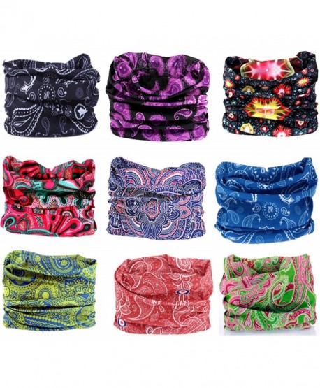 Headscarves Seamless Bandanas Headband Resistance - Paisley Scroll - CY12ES1ZYOF