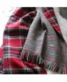 Womens Retro Tartan Blanket Winter