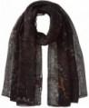 Desigual Women's Noa Rectangle Foulard Scarf - Black - CU17YOZGYMR