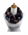 Elegant Scarves for Women- WuyiMC Women Ladies Owl Pattern Print Scarf Warm Wrap Shawl - Dark Blue - C3188NCZ4IT