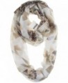 Vivian & Vincent Soft Light Elegant Sheer Infinity Scarf - C4 - CJ186X8HGDM