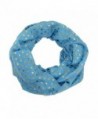 Stamping Polka Pattern Infinity Scarves