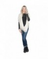 Aerusi's Fashion Womens Warm Infinity Scarf Wool Scarves Winter Evening Wrap - Beige - CS12N1S8T7T
