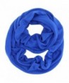 Classic Knit Winter Unisex Infinity Scarf - Blue - C211HRPRSGR
